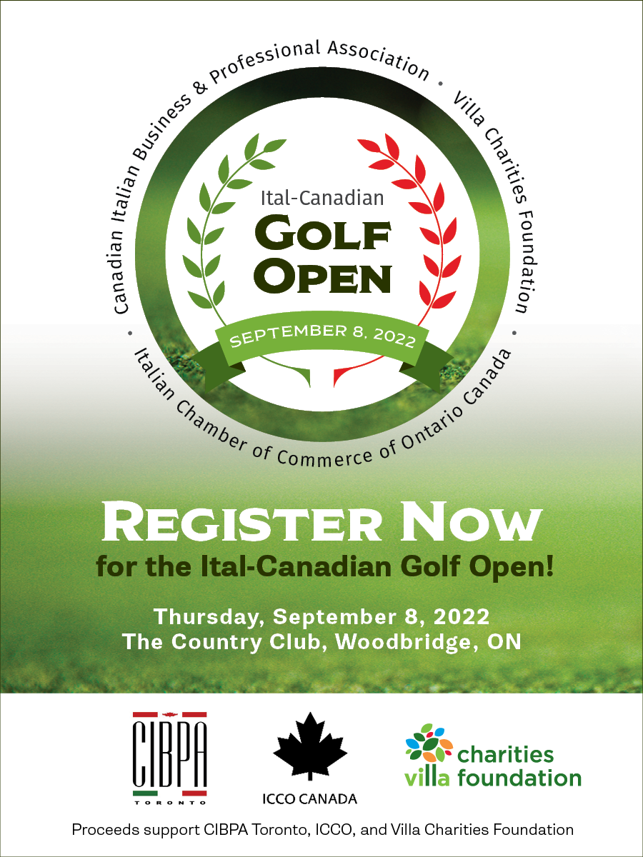 CIBPA Toronto Chapter ItalCanadian Golf Open 2022